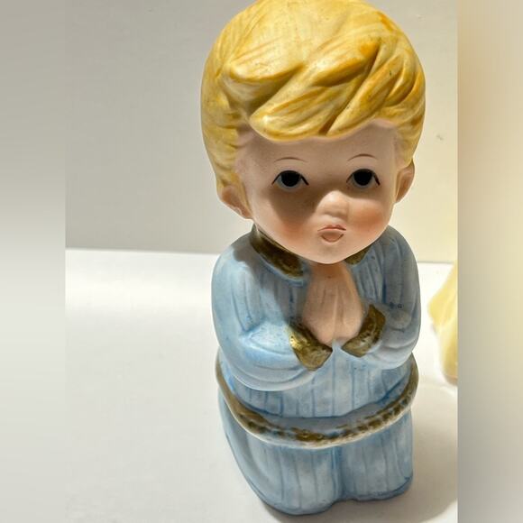 Set of 3 vintage porcelain children figurines - Picture 3 of 11